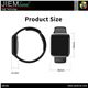 SMART WATCH SILVER RED - SW-B3-RED-S-10