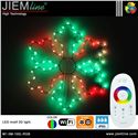 COPO NIEVE 2D LED RGB 60X60 cm WIFI 2,4 Ghz