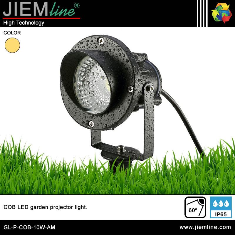 LUMINARIA LED JARDIN AMBAR 10W