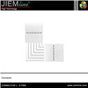 CONECTOR L 6 PINS TIRA LED FLEXIBLE