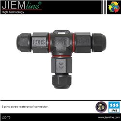CONECTOR T 3 PINS IP68 - L20-T3