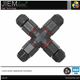 CONECTOR X 3 PINS IP68 - L20-X3