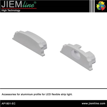 TAPAS PERFIL ALUMINIO FLEX - AP1801-EC