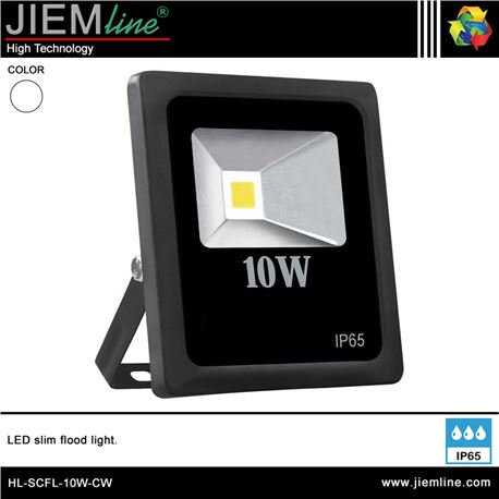 PROYECTOR SLIM LED BLANCO FRÍO 10W - HL-SCFL-10W-CW