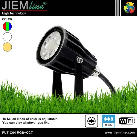 PROYECTOR SLIM LED RGB+CCT 6W WIFI 2,4 Ghz - FUT-C04 RGB+CCT
