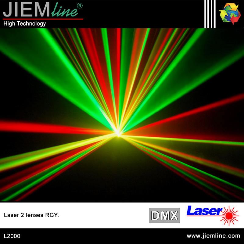 LÁSER 2 LENTES RGY