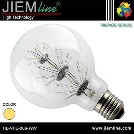 LÁMPARA LED E27 BLANCO CÁLIDO 1,6W - HL-VFE-006-WW