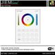 PANEL REMOTO RGB+CCT WIFI 2,4 Ghz - B8-1