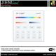 PANEL REMOTO RGB+CCT WIFI 2,4 Ghz - B4-1