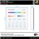PANEL REMOTO RGB+CCT WIFI 2,4 Ghz - B4-2