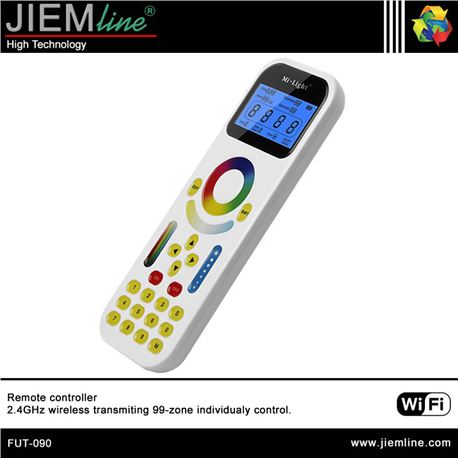 CONTROL REMOTO RGB+CCT WIFI 2,4 Ghz - FUT-090-1