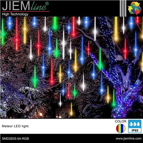 METEORITO LED RGB 50 cm - SMD2835-54-RGB
