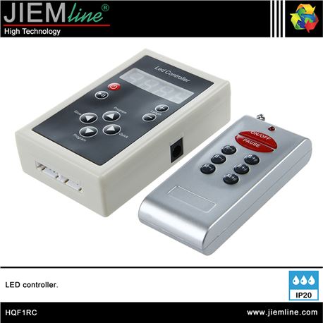 CONTROLADOR RC TIRA LED RGB MAGIC - HQF1RC