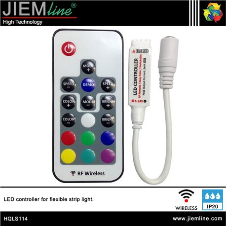 CONTROLADOR TIRA LED RGB - HQLS114