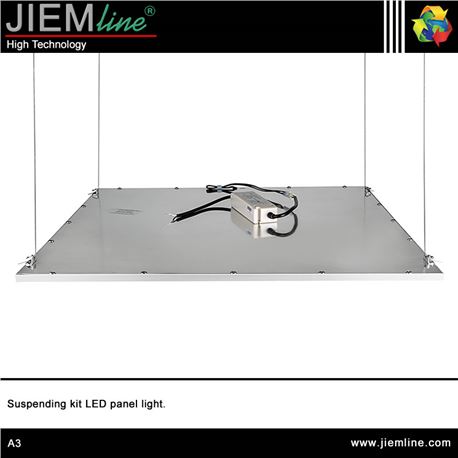 KIT SUSPENSION PANEL LED (4 UND) - A3