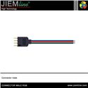 CABLE CONECTOR MALE TIRA RGB
