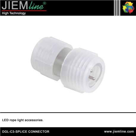 CONECTOR LINEAL MANGUERA LED 3 HILOS - DGL-C3-SPLICE CONNECTOR