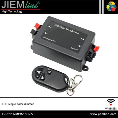 CONTROLADOR LED DIMMER RF - LN-RFDIMMER-1CH-LV
