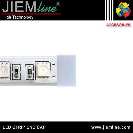 TAPÓN FINAL TIRA LED FLEXIBLE - LED STRIP END CAP