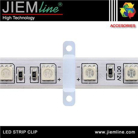 CLIP FIJACIÓN TIRA LED - LED STRIP CLIP