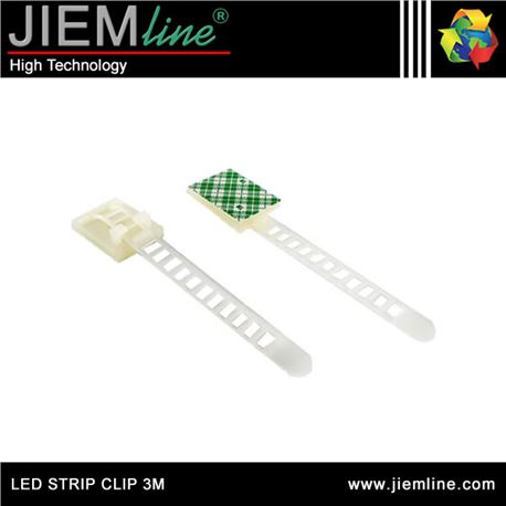 CLIP FIJACIÓN 3M TIRA LED - LED STRIP CLIP 3M