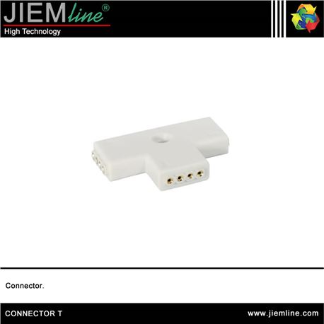 CONECTOR FEMALE T TIRA LED FLEXIBLE - CONNECTOR T