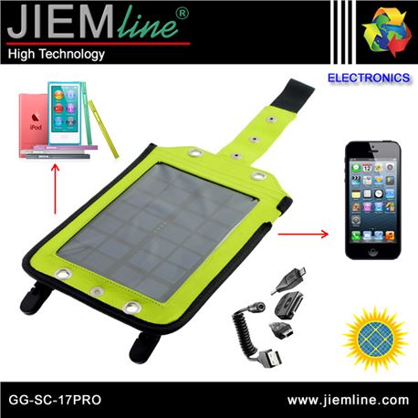 CARGADOR PANEL SOLAR BAG 2W - GG-SC-17PRO