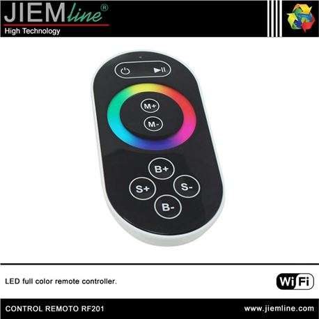 CONTROL REMOTO FULL COLOR WIFI 2,4 Ghz - CONTROL REMOTO RF201