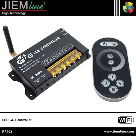CONTROLADOR MONOCOLOR WIFI 2,4 Ghz - RF203