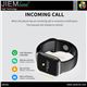 SMART WATCH SILVER BLACK - SW-B3-BLACK-S-08