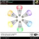 LÁMPARA LED E27 RGB+CCT 9W WIFI 2,4 Ghz - FUT-012 RGB+CCT-3