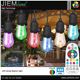 GUIRNALDA LED FESTOON RGBW 15m / 15 Leds - FS-15M-15L-E27-RGBW-3