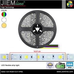 TIRA LED RGB+CCT 12V DC IP65 5m - 5050-12V-RGB+CCT-IP65