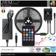 KIT TIRA LED RGB MUSIC 12V DC IP65 5m