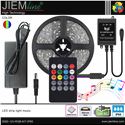 KIT TIRA LED RGB MUSIC 12V DC IP65 5m