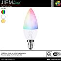 LÁMPARA LED E14 RGB+CCT 4W WIFI 2,4 Ghz