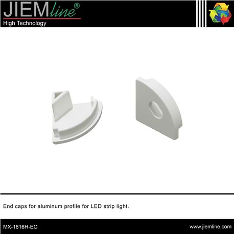 TAPAS PERFIL ALUMINIO CORNER - MX-1616H-EC