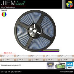 TIRA FOB LED RGB 24V DC IP67 5m - VT-FOB-630-24VRGB-IP67