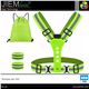 CHALECO LED REFLECTANTE VERDE - RL-02