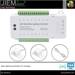 CONTROLADOR LED ESCALERAS 16 PASOS - RL-STEP-01-1