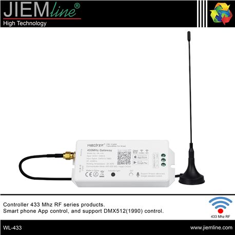 CONTROLADOR RF 433 Mhz - WL-433-1