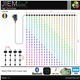 CORTINA LED RGB 1x1m / 400 Leds BLUETOOTH - HBI40-1x1-2