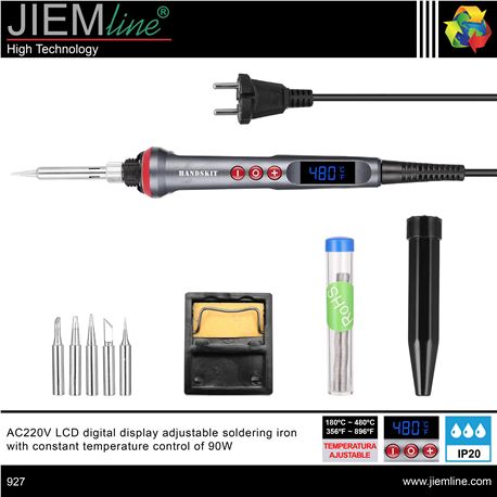 SET SOLDADOR ESTAÑO DIGITAL - 927-1