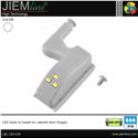 LUZ LED BLANCO FRÍO PARA BISAGRA DE ARMARIO