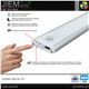 BARRA LED MOTION SENSOR CCT SILVER 30 cm - L1005-30-SILVER-2