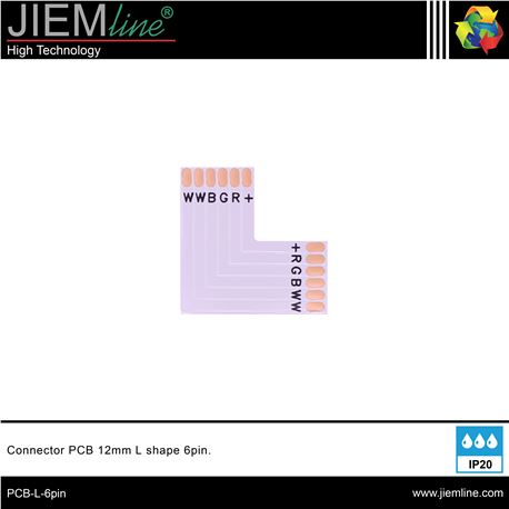 CONECTOR 6pin PCB (L) - PCB-L-6pin