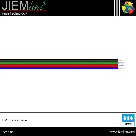 CABLE ALIMENTACIÓN 4pin - PW-4PIN