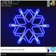 COPO NIEVE 2D NEÓN LED WB 59X59 cm - M14-WB