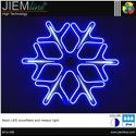 COPO NIEVE 2D NEÓN LED WB 59X59 cm
