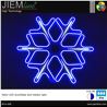 COPO NIEVE 2D NEÓN LED WB 59X59 cm